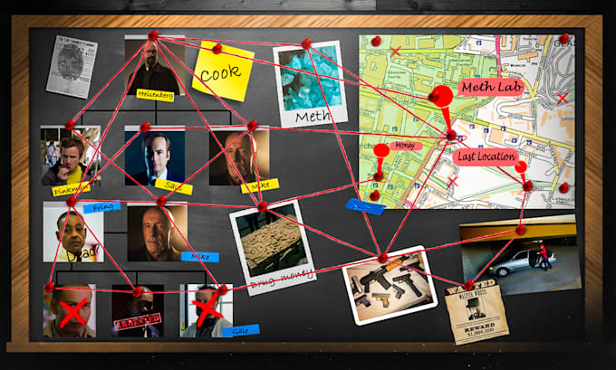 create eye catching detective board thumbnail