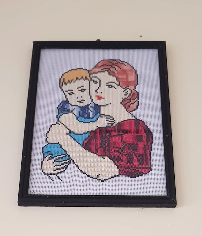 do  unique custom cross stitch art for you