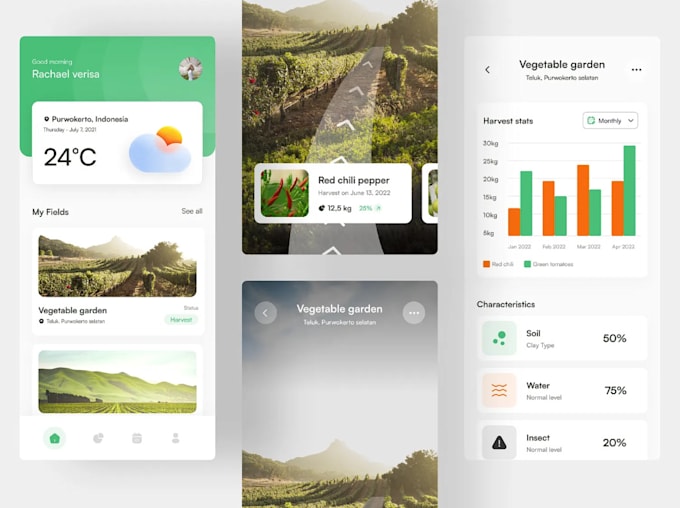 develop farm management app, livestock management app, meat pressing app