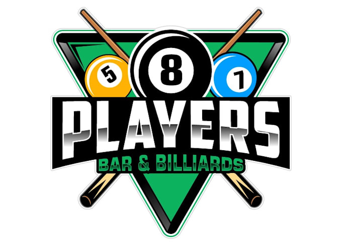 design luxury billiard logo