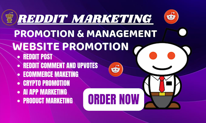 manage reddit post and comment for website product crypto token ai app link