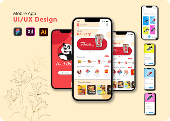 design a modern saas startup landing page UI