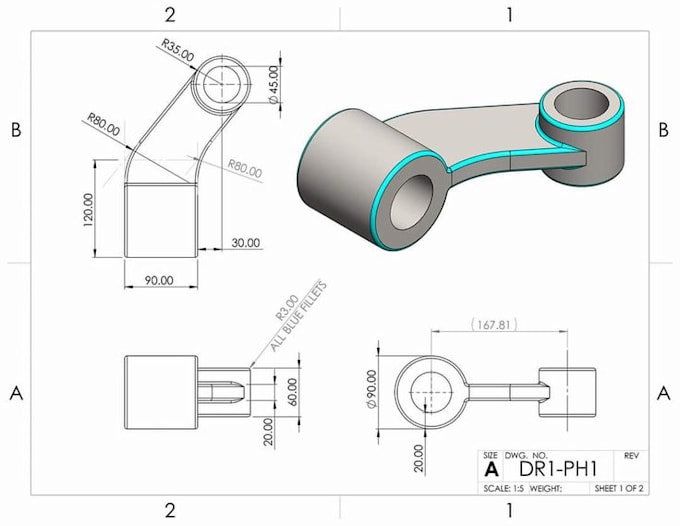 Design 2d and 3d models for 3d printing design using solidworks ...