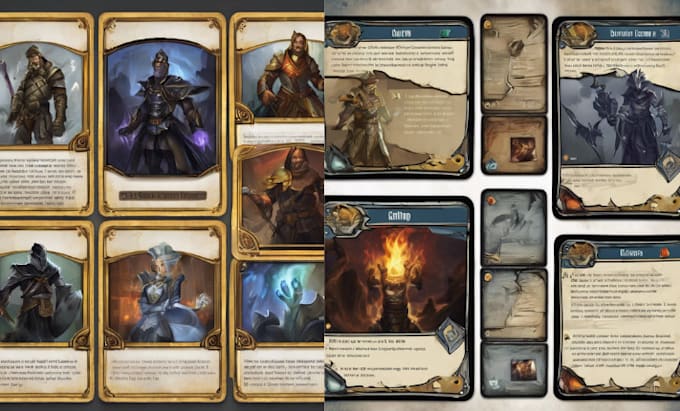 Custom Character Card Design a stunning custom, anime trading card illustrations for games ...