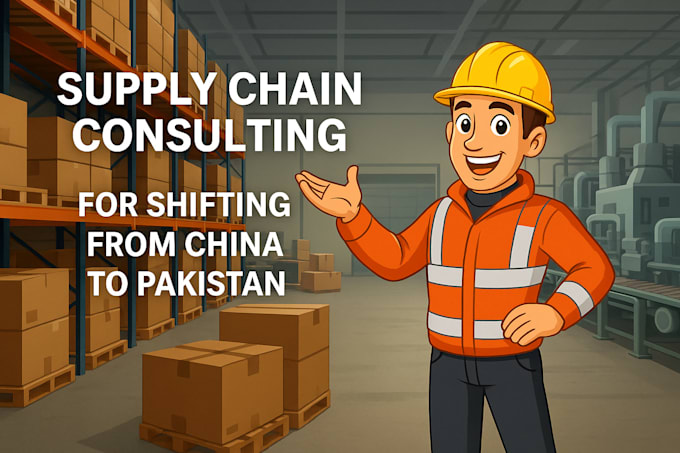 develop a complete supplier relocation plan from china to pakistan