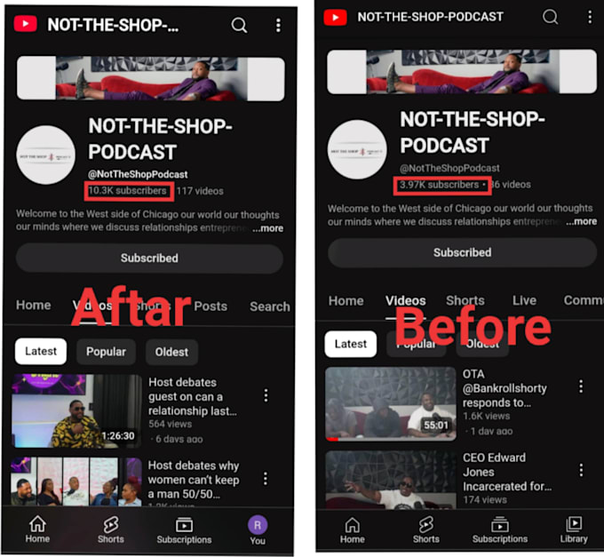 do organic youtube channel promotion