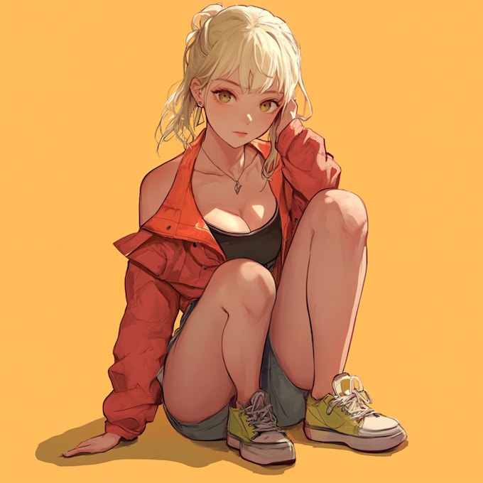 do your story into comic, manga, or anime style