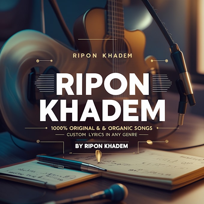 write original and organic songs in any genre