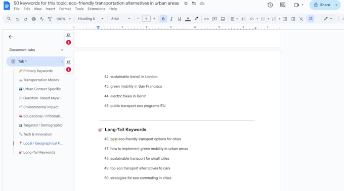 do advanced SEO keyword research and competitor analysis