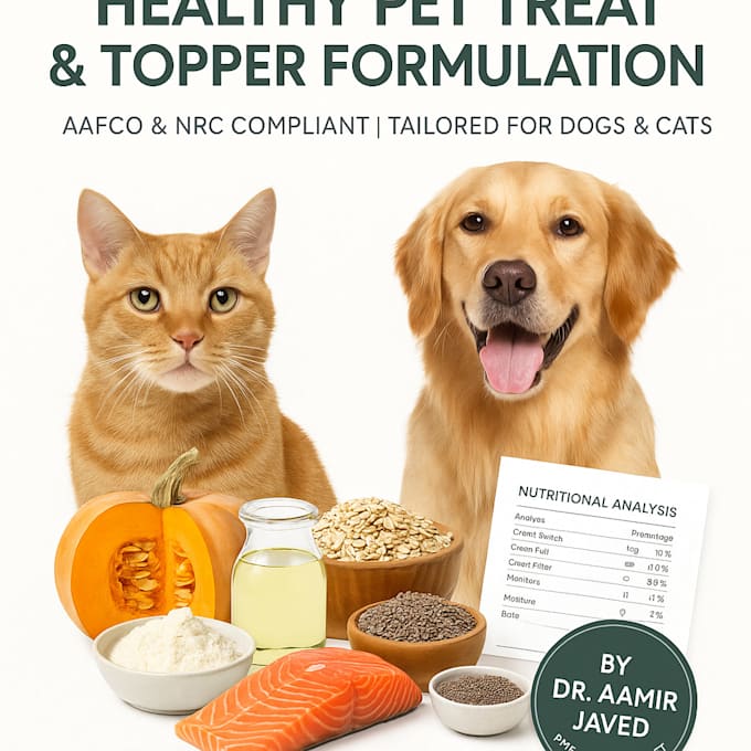 Formulate healthy treat and topper recipes for dogs and cats by Dr ...