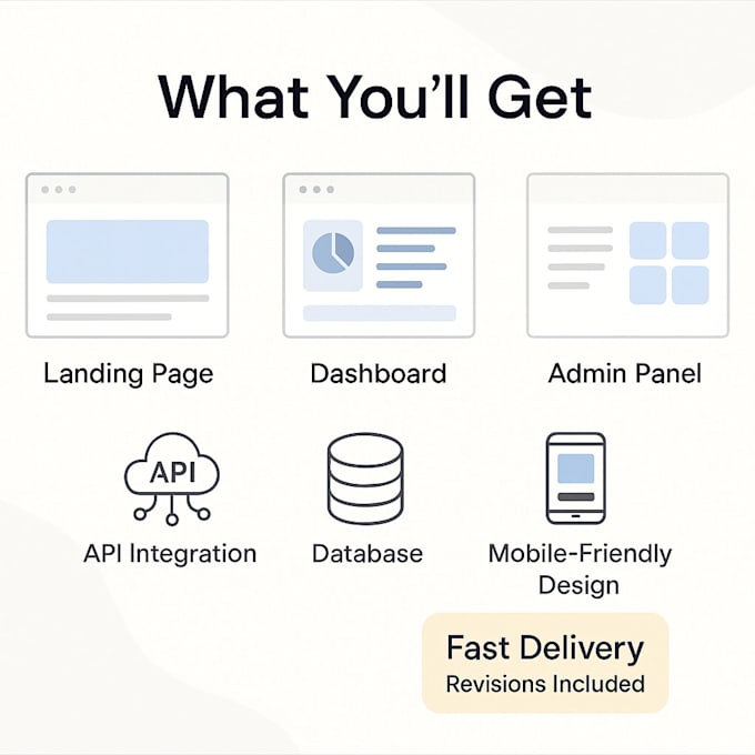 develop mern stack web apps with clean UI and powerful apis