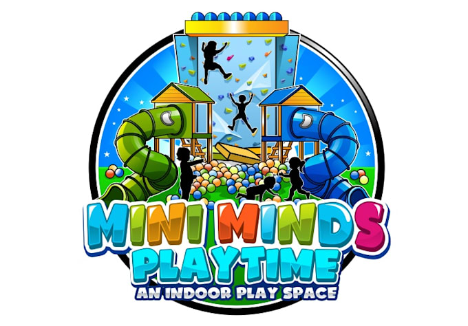 design unique playground logo for your company