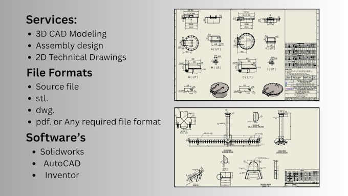 Convert your sketch to professional 3d model and 2d drawings by ...