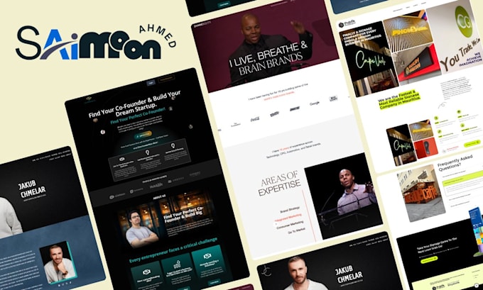 design a responsive landing page with elementor