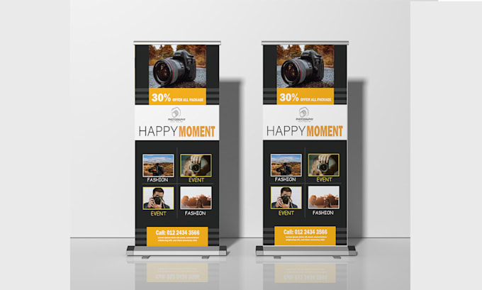 design roll up banner and signage