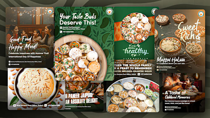 do creative designs for restaurant marketing and branding