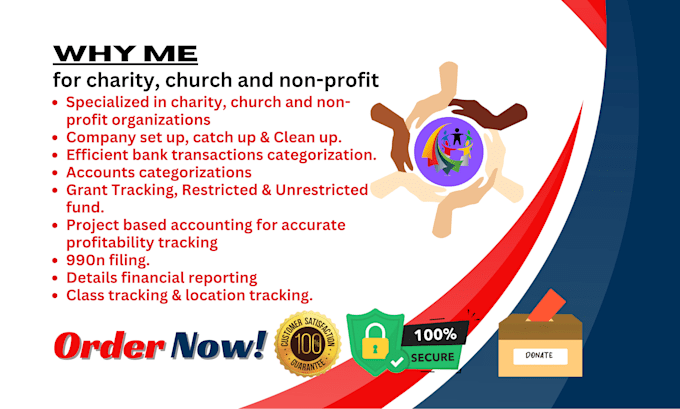 do charity, nonprofit and ngo bookkeeping with 990n file