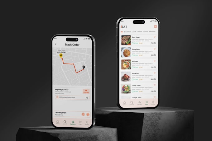 create modern user focused unique UI UX design for your apps
