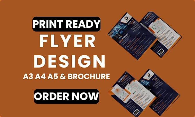 design, redesign, a2 a3 a4 a5 flyer, bifold, trifold, brochure, poster, leaflet