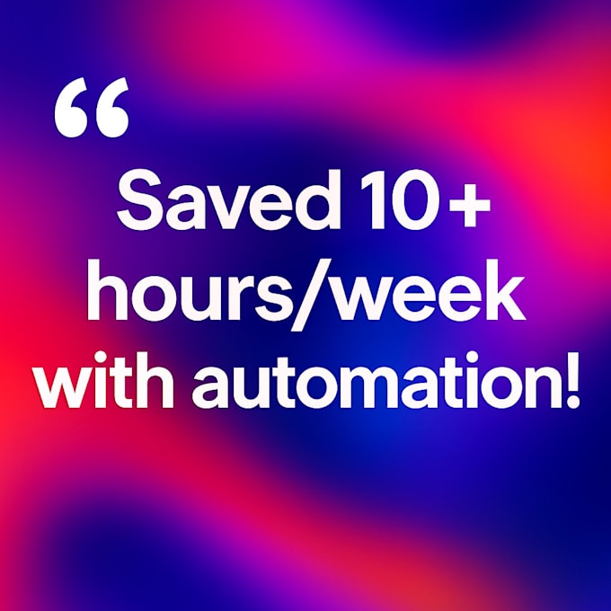 automate your processes using zapier, make, or google apps script