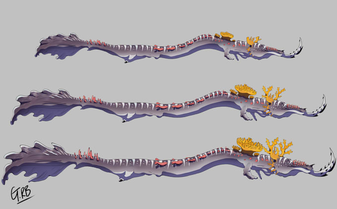 design and illustrate a creature for your world