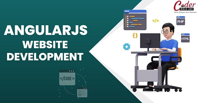 develop a website or web app using javascript vue angular