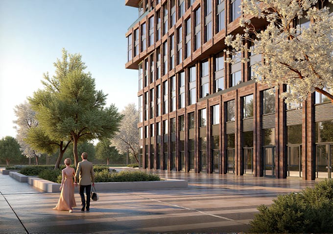 photorealistic architectural visualization 3ds max