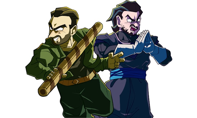 desing anime characters for visual novel