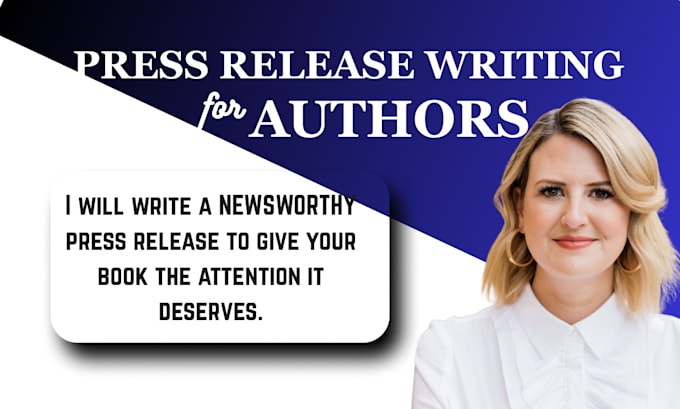 write a press release for your book launch or novel