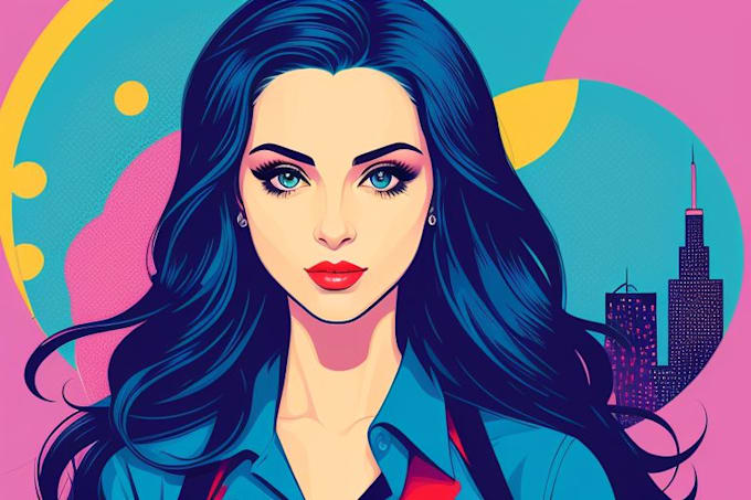 make awesome vector pop art portrait from your photo