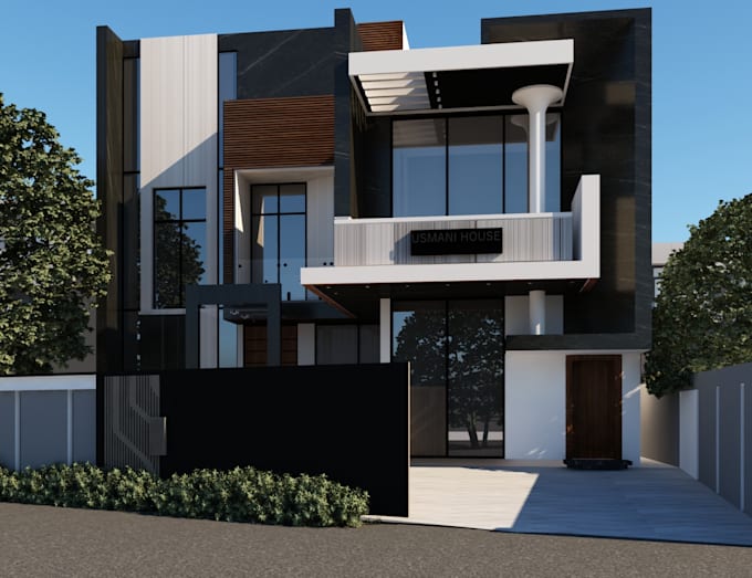 create stunning 3d exterior renders and house models