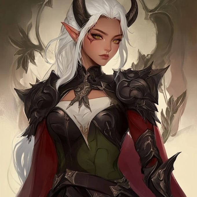 do a fantasy human or furry character for you