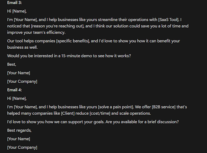 write cold emails that convert