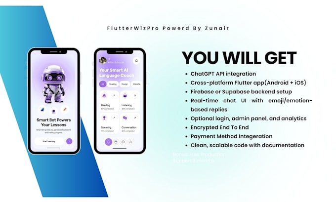 develop ai mobile app, chatbot, and ai automation solutions