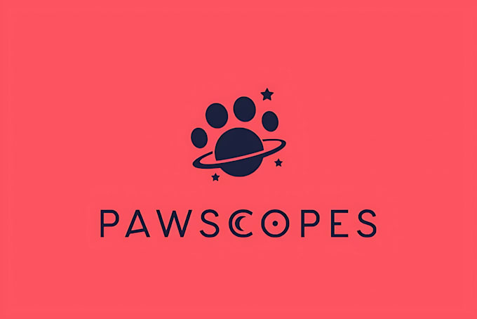 design creative dog training business paws logo
