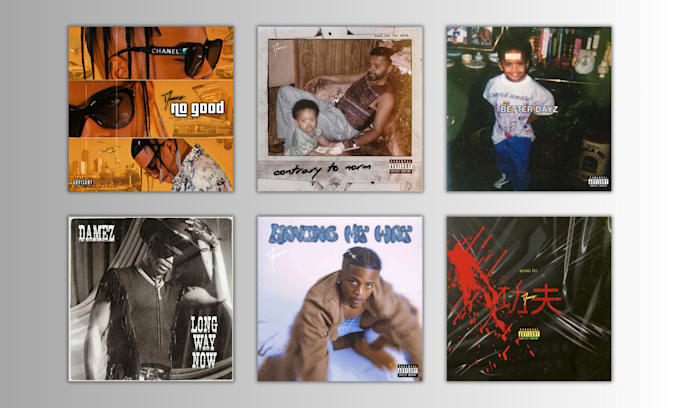 Design a custom cover art for album, single or ep artwork by Damezmusic ...