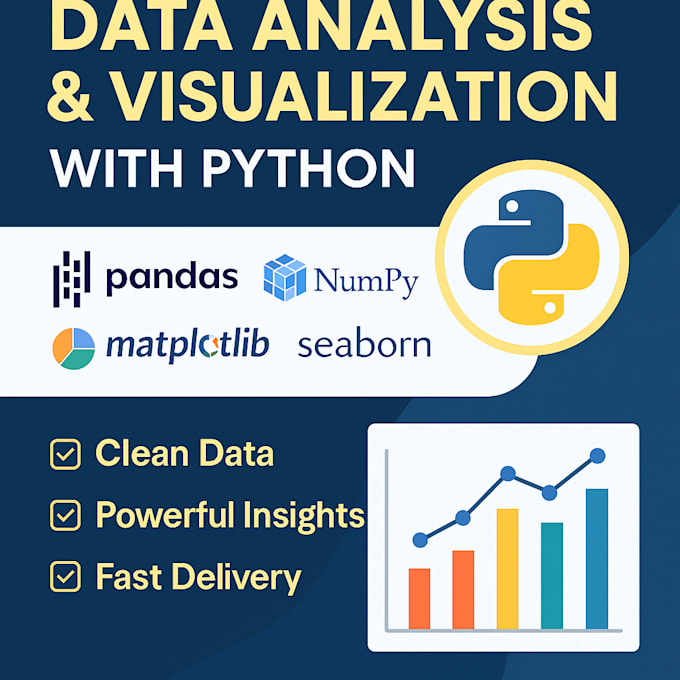 clean, analyze, and visualize your data with python
