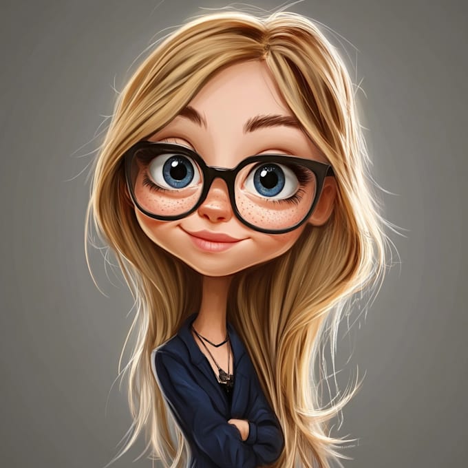 draw amazing cartoon caricature from you
