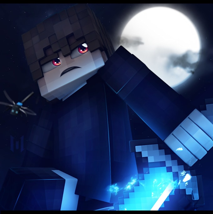 make a minecraft render for your youtube and streaming needs
