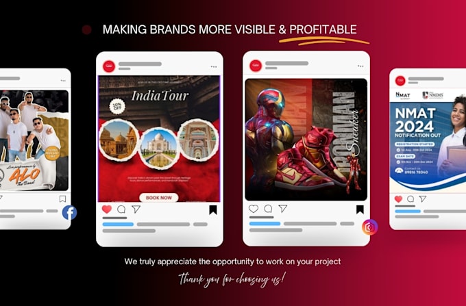 Design eye catching facebook ads, instagram post template, stories, and ...