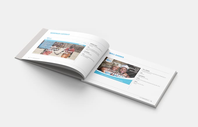 design brand style guide or brand identity