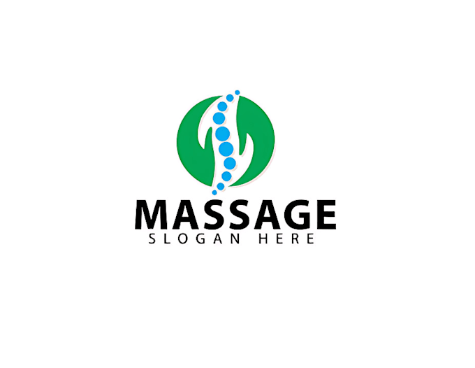 design outstanding massage therapy logo