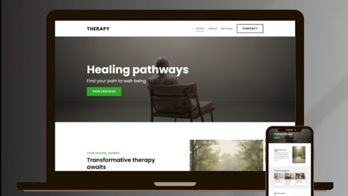 aba therapy website therapy website design counseling website wellness website