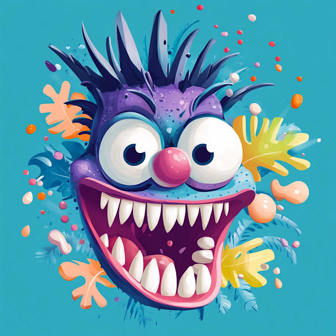 design unique cartoon character