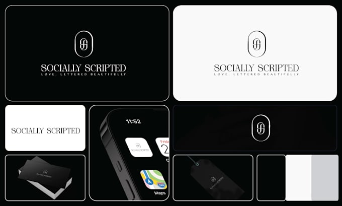do modern minimalist professional logo design