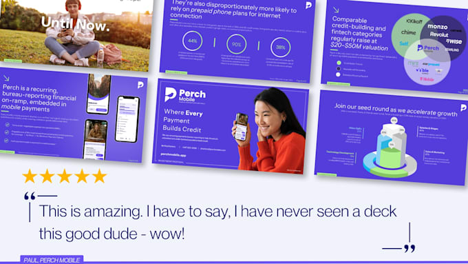 create an investor pitch deck for your startup business