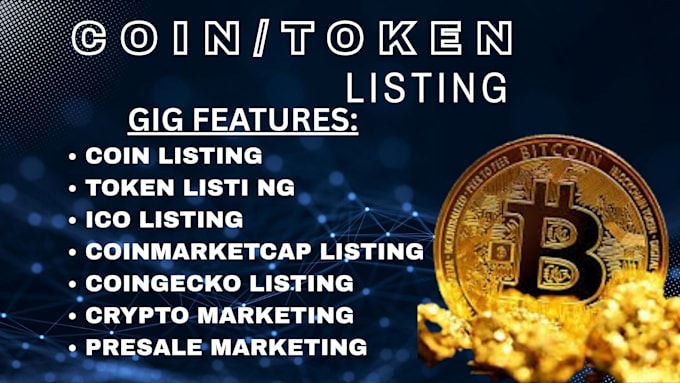 do approval token listing, coin listing,on coinmarketcap, coingecko, ico listing