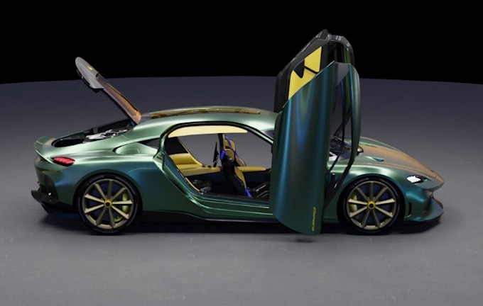 animate 3d car for advertising,bmw,3d koenigsegg car,racing car, glb car render