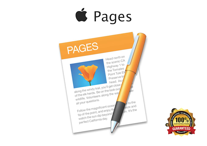 design your document in apple pages, mac iwork