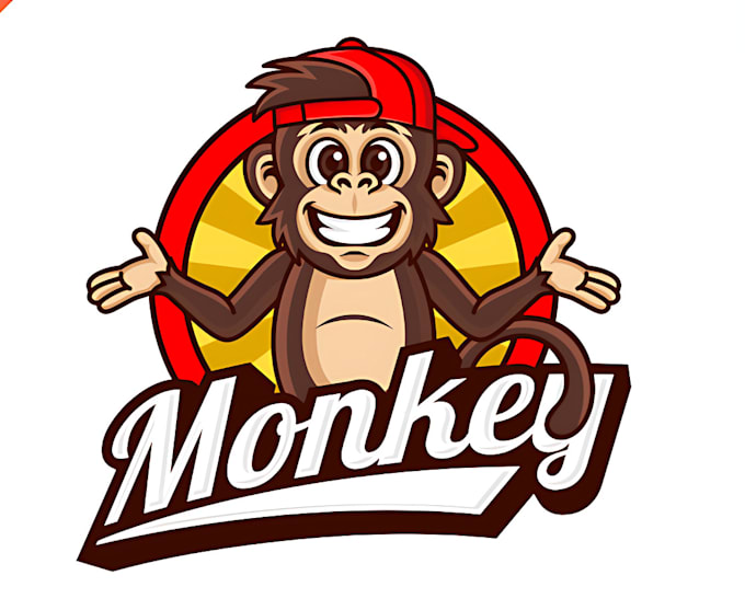 design modern awesome monkey logo